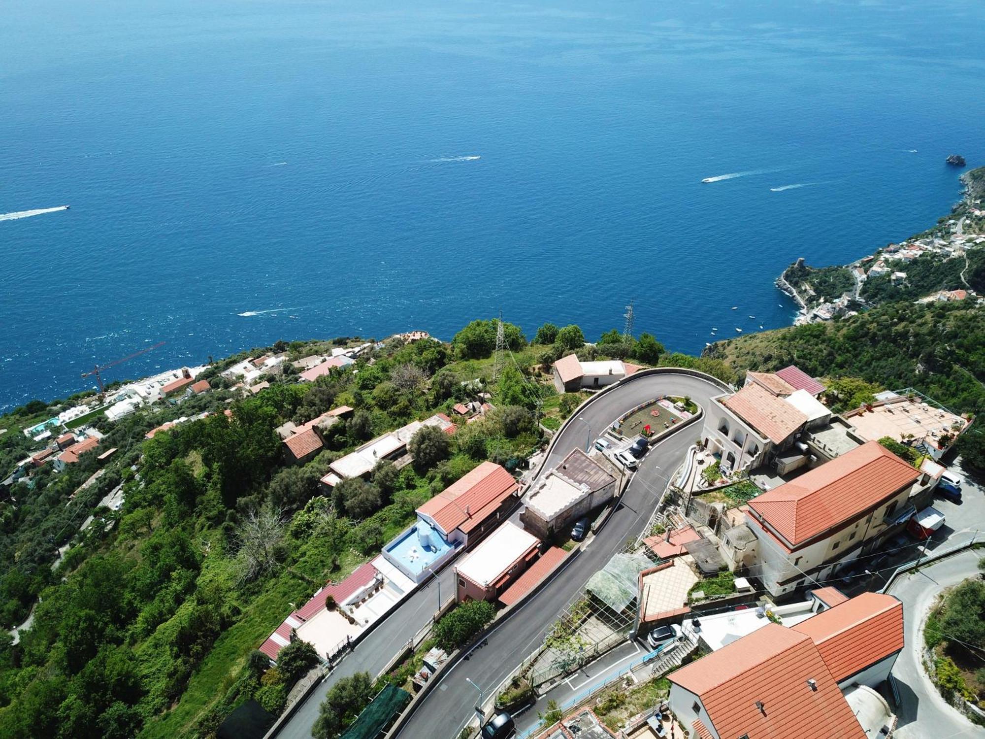 B&B Blue View Furore Exterior foto